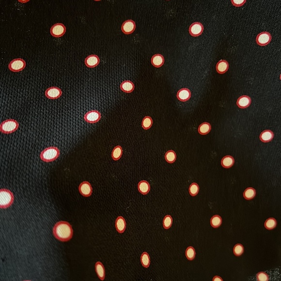 Vintage Polka Dot Midi Slip Skirt sz. Small - Picture 2 of 3